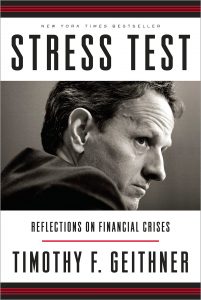 The cover of Stress Test by Timothy Geithner.