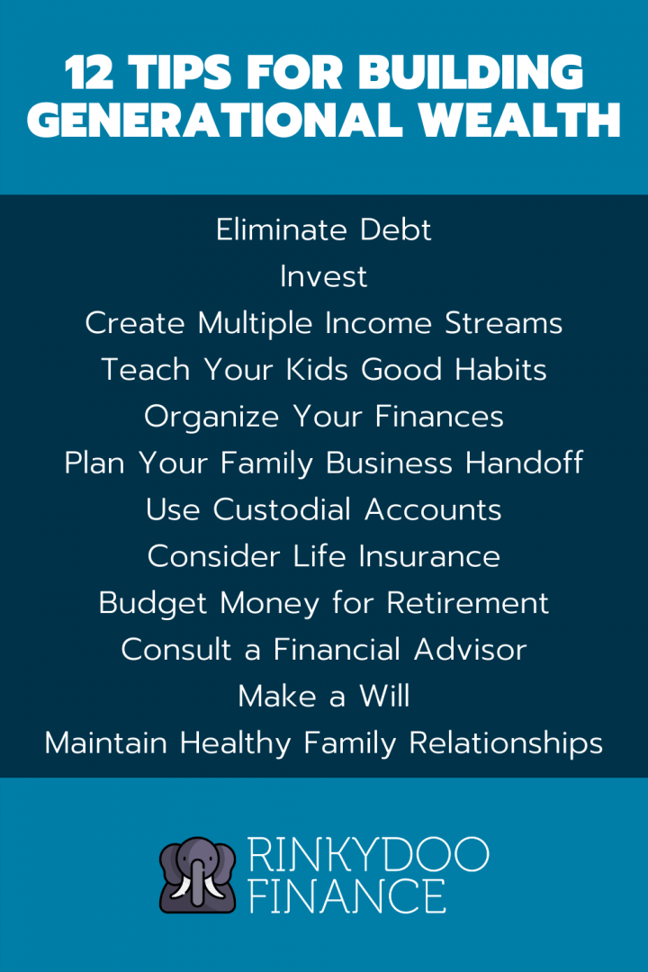 12 Tips For Building Generational Wealth Rinkydoo Finance